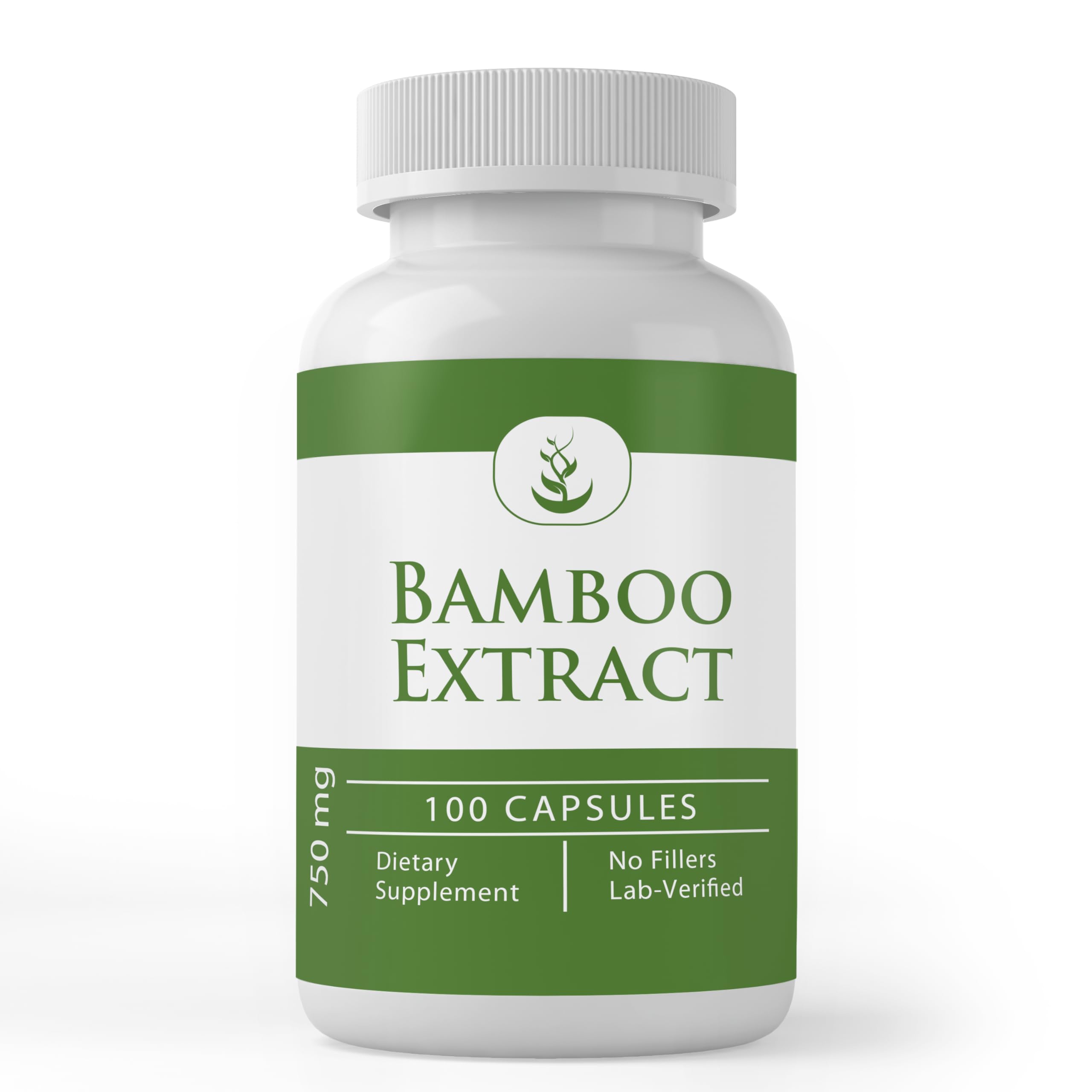 Pure Original Ingredients Bamboo Extract, (100 Capsules) Always Pure, No Additives Or Fillers, Lab Verified