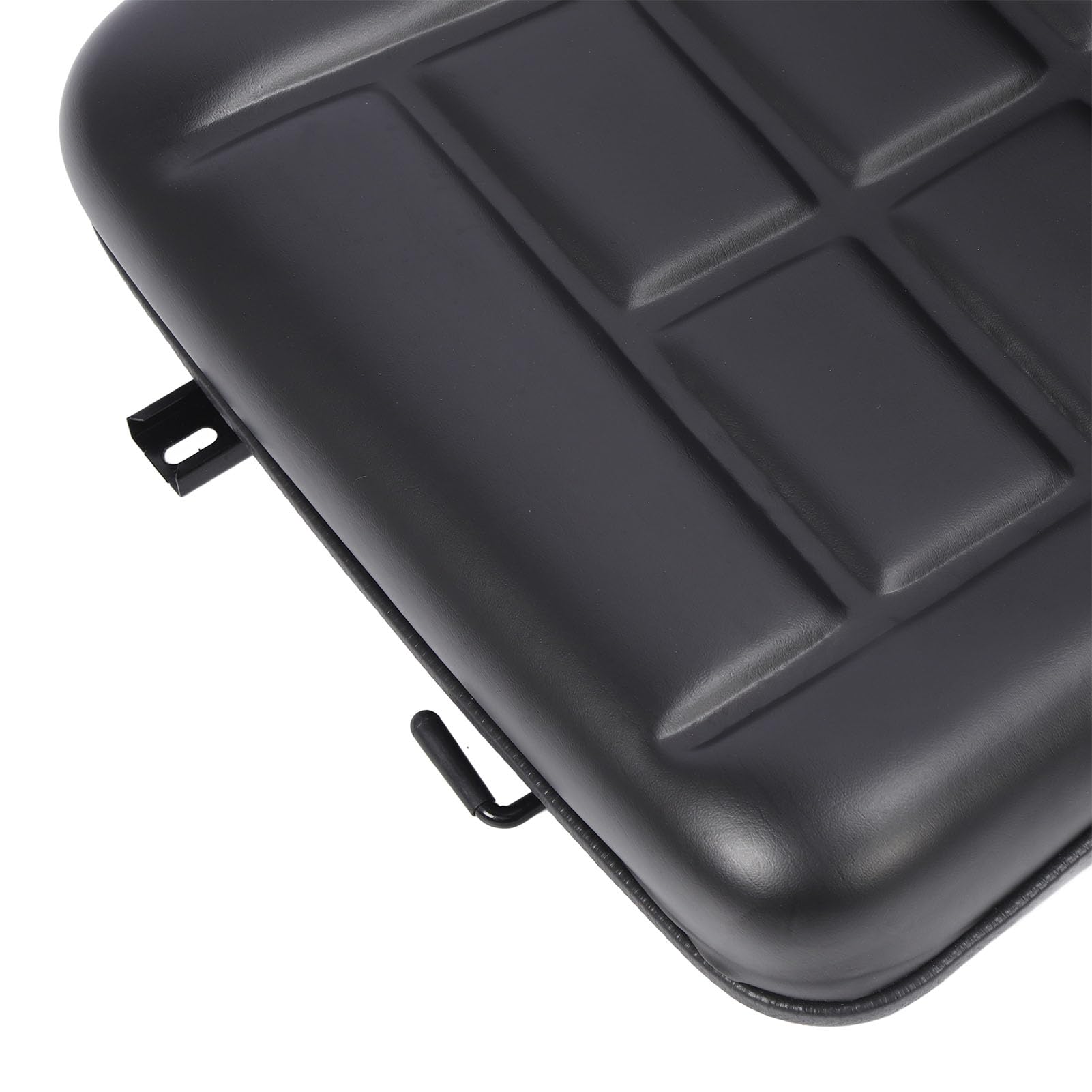 SIXRUN Gabelstaplersitz mit Schalter, Ergonomischer Rasenmähersitz aus PVC-Leder, Verstellbare 30-180-Grad-Rückenlehne für Bagger, Lader und Teleskoplader (Ohne Armlehne)