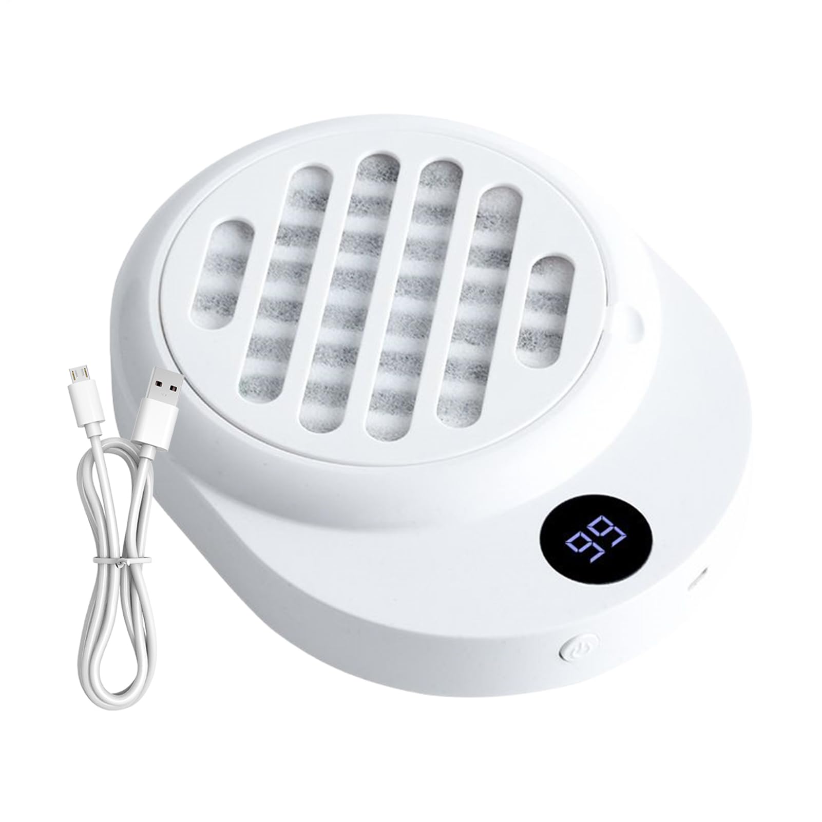 Filtre collecteur de poussière pour ongles gel acrylique aspirateur portable manucure