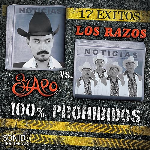 Amazon.com: 100% Prohibidos, 17 Exitos : Los Razos: Digital Music