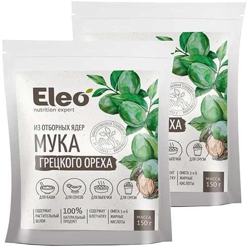 Miniatura 10 de Eleo Harina de linaza Siberiana totalmente natural, sin gluten, 150 g  5.29 oz