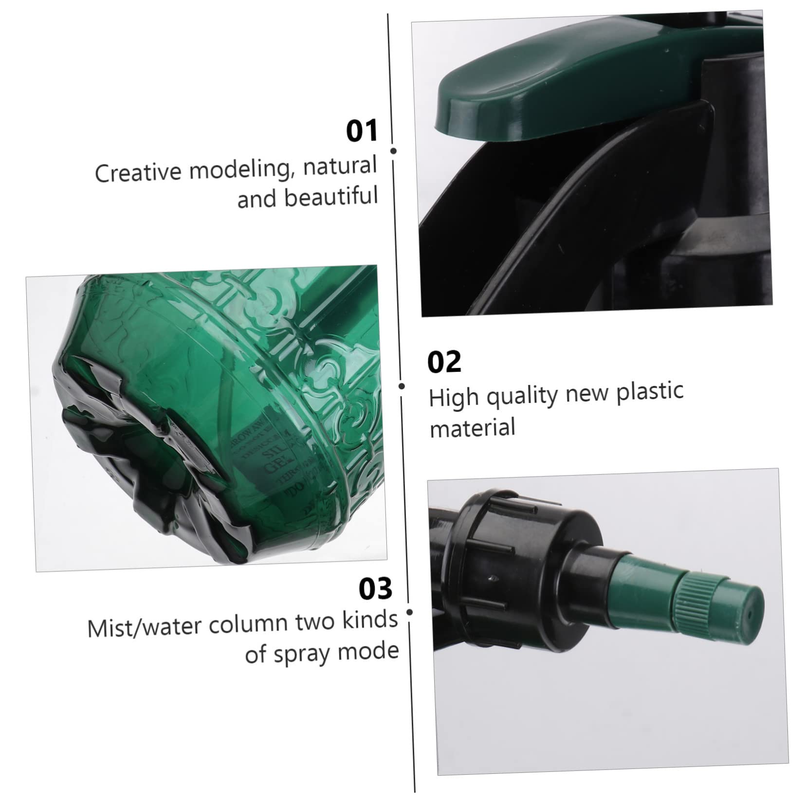 INOOMP 2pièces Bouteille Pulvérisateur Portable pour Arrosage De Plantes Arrosoir à Pression pour Jardinage Intérieur Et Extérieur