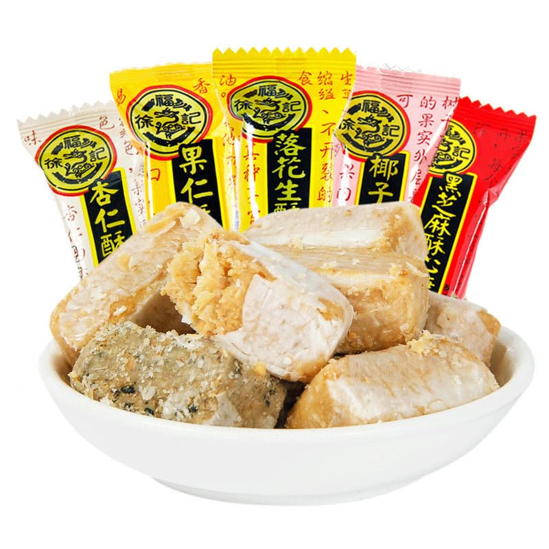 XUFUJI Suxintang Crispy Candy - Peanut Flavor, 500g/17.6oz (Nut)