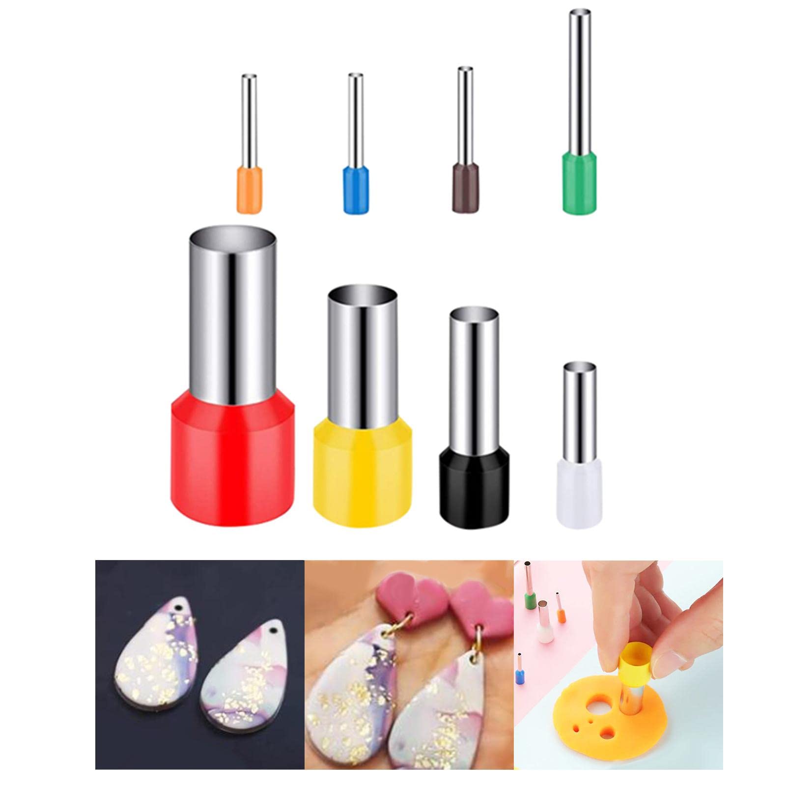 ATORSE 8Pcs Polymer Cutters Circle Shape Cutting Model for Clay Sculpture Crafts|Crafts|Sculpting, Molding & Ceramics|Ceramics & Pottery|Pottery Tools & Sets 1