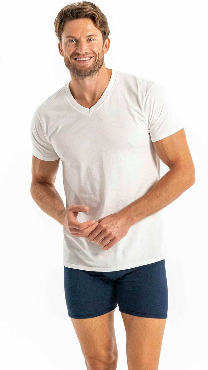 Gildan Men's V-Neck T-Shirts, Multipack, Style G1103 - Image 2