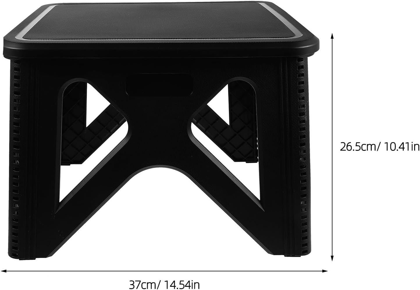 Camp Toilet Portable- Travel Commode Bucket for Preparedness - Seat & Toilet Bags for Car & Road Trips - Comfort Anywhere Black