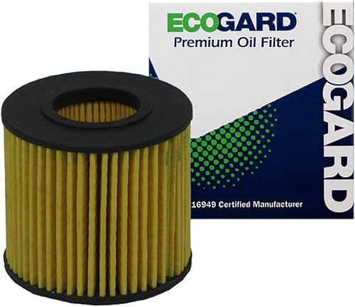 ECOGARD Filtro de aceite de motor X6311 Premium Cartucho para aceite convencional compatible con Toyota Corolla 1.8L 2009-2016, Prius 1.8L disponible en Yaxa Colombia