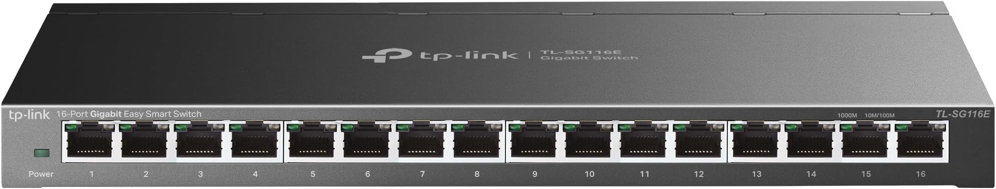 TP-Link 16-Port Gigabit Unmanaged Pro Switch (16 10/100/1000Mbps RJ45 ports)