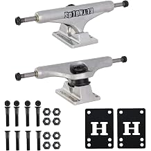 Independent Skateboard Trucks Andrew Reynolds Hollow Mid with 1" Phillips Mounting Hardware and Optional Risers