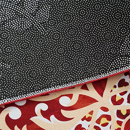 Kunsen deko Schlafzimmer Umweltschutz im Wohnzimmer Teppich mit Muster Teppich rutschfest teppichrutschstopp deko für Wohnzimmer Teppich – Bild 5