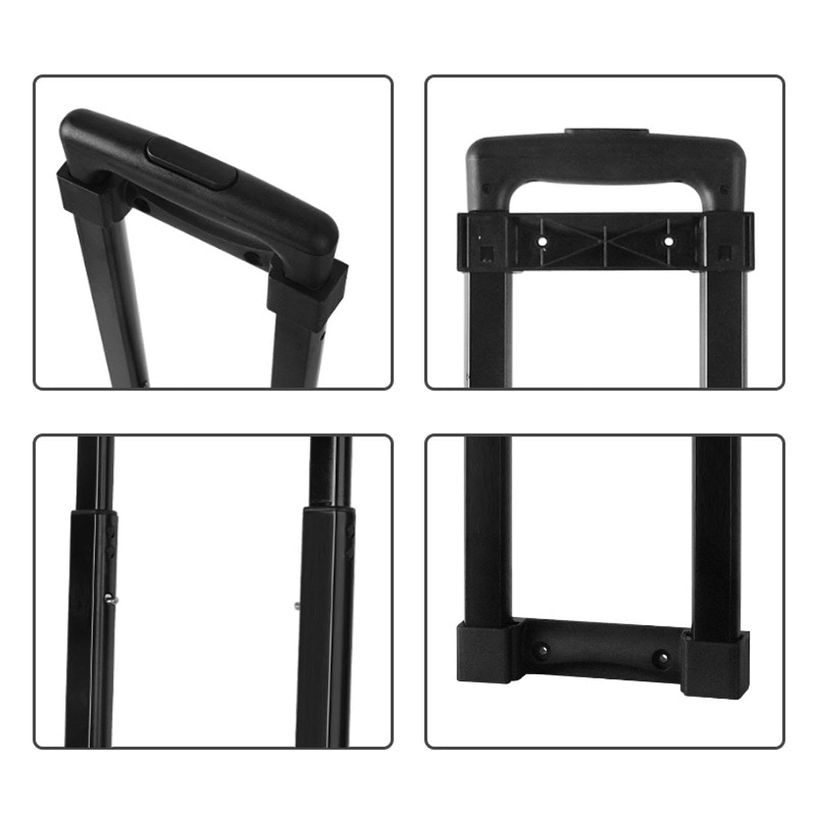 Poignée Télescopique pour Bagages, Accessoires de Voyage, Valise Compacte et Portable Extensible, Tige de Traction, Pièce de Rechange et de Réparation
