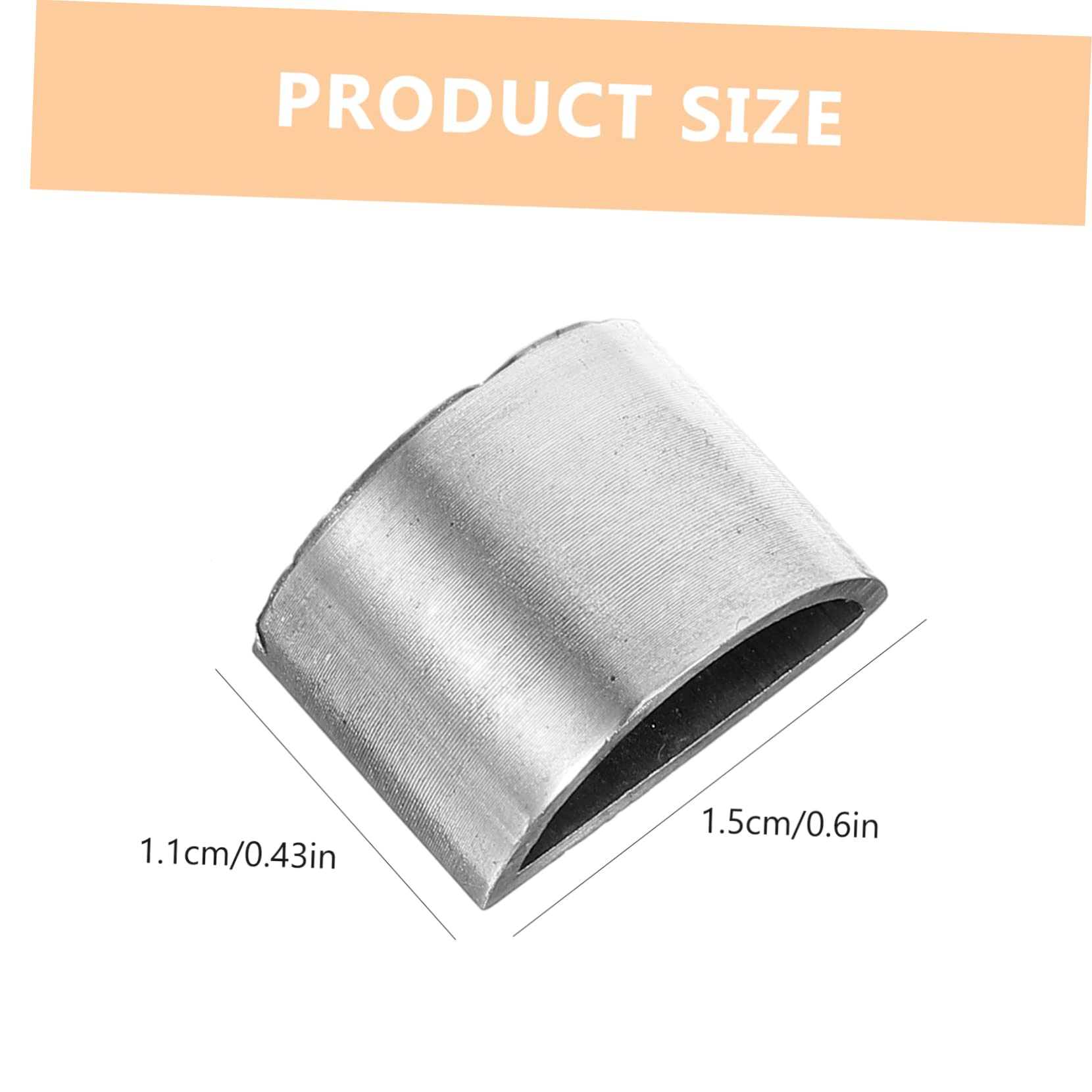 HANABASS 3Pcs Cello Bow Frog Ferrule Replacement Copper Rings for Cello Making Durable Easy to Use for Instrument Repair and Maintenance