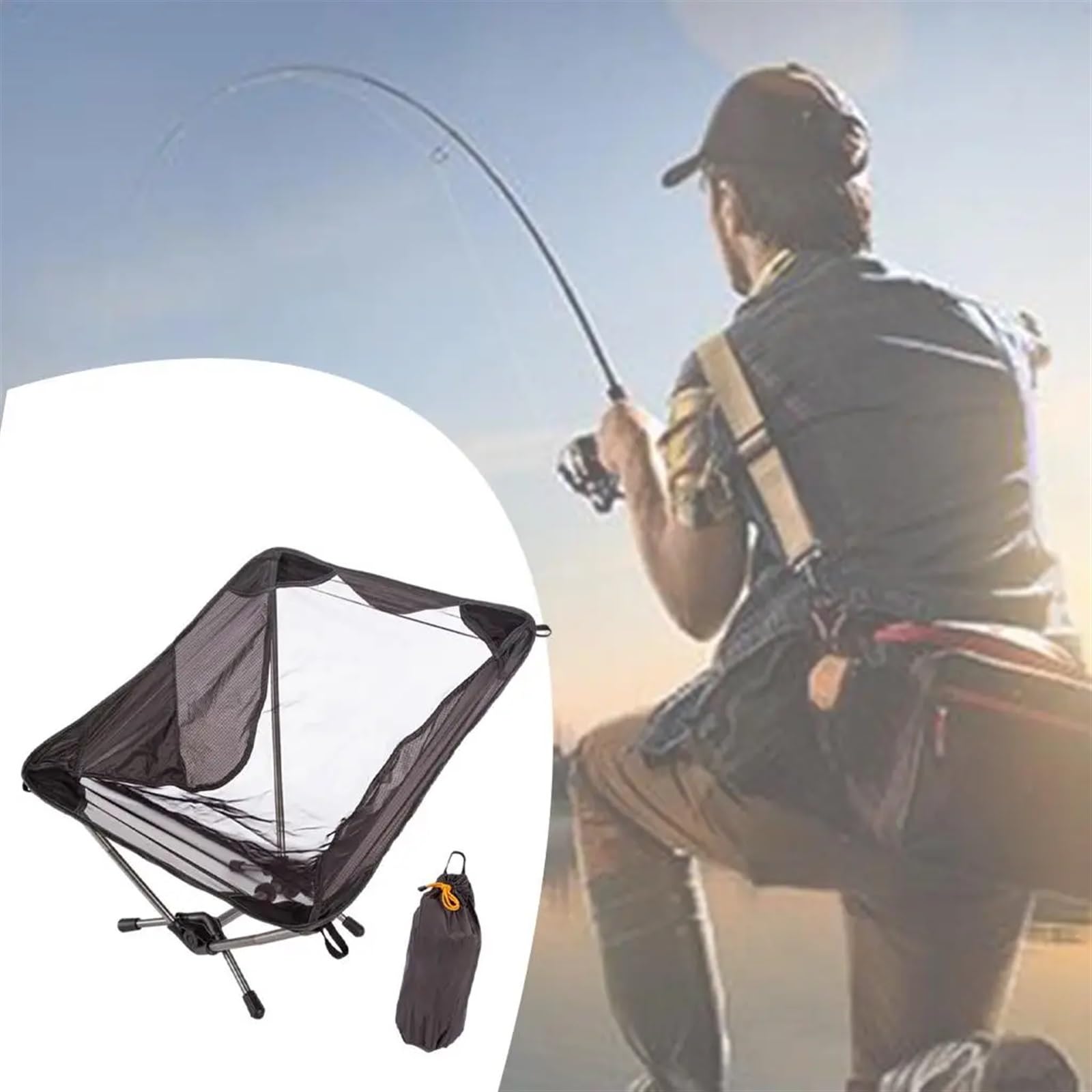 Campingstuhl Reise Licht Klappstuhl Outdoor Camping Tragbare Picknick Angeln Sitz Freizeit Angeln Festival Strand Stuhl Möbel