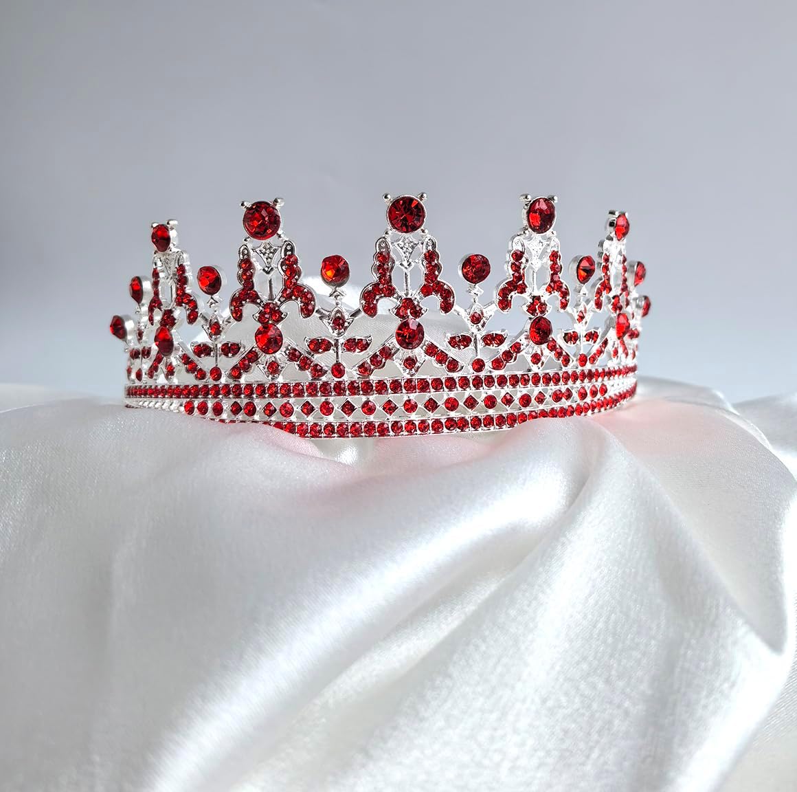 Happy Birthday Party Sash and Tiara Kit Red Sash and Tiara for Party Supplies Birthday Gift image 2