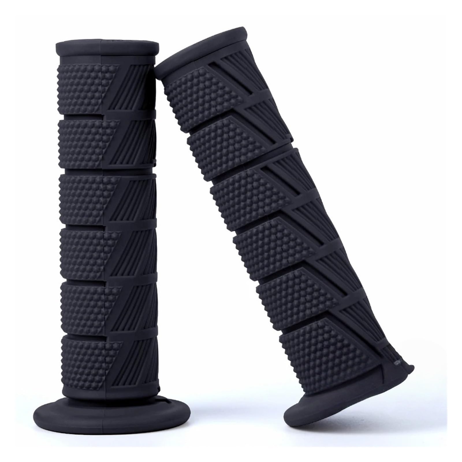 Poignées de moto universelles 22 mm 24 mm en caoutchouc pour motocross, scooter hors route