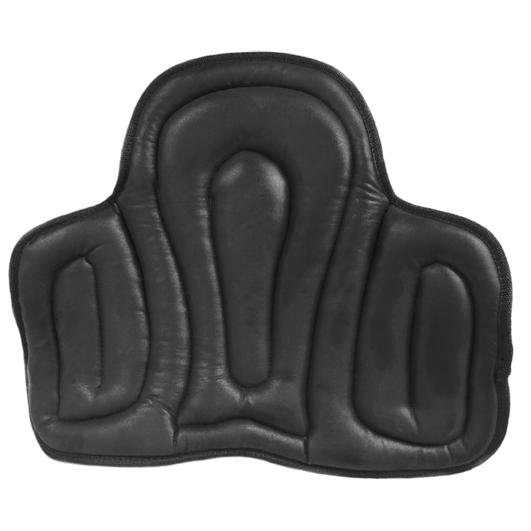 Tampon de Selle Occidentale, Coussinet de Selle en Cuir Western Saddle Seat Sild Cushion Shock-Absorbent Horse Saddle Pad avec Strap Soft Mold MULTIFUSE WESTANT SALDE pour Sport
