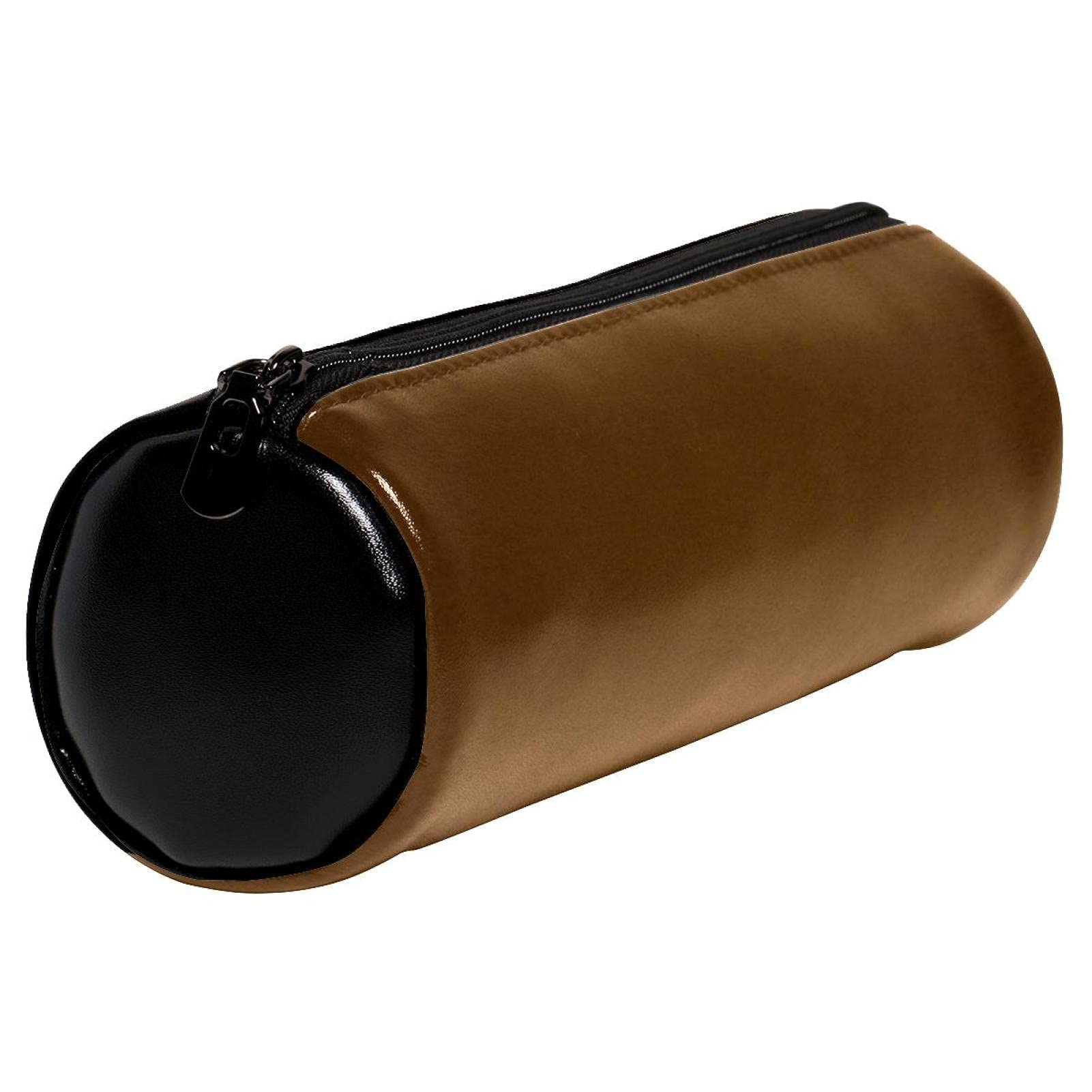 Astuccio In Pelle Marrone Unisex – Morbido PU Con Interno Scamosciato, Capiente 20x6x2,5cm, Porta Penne E Cancelleria - 3