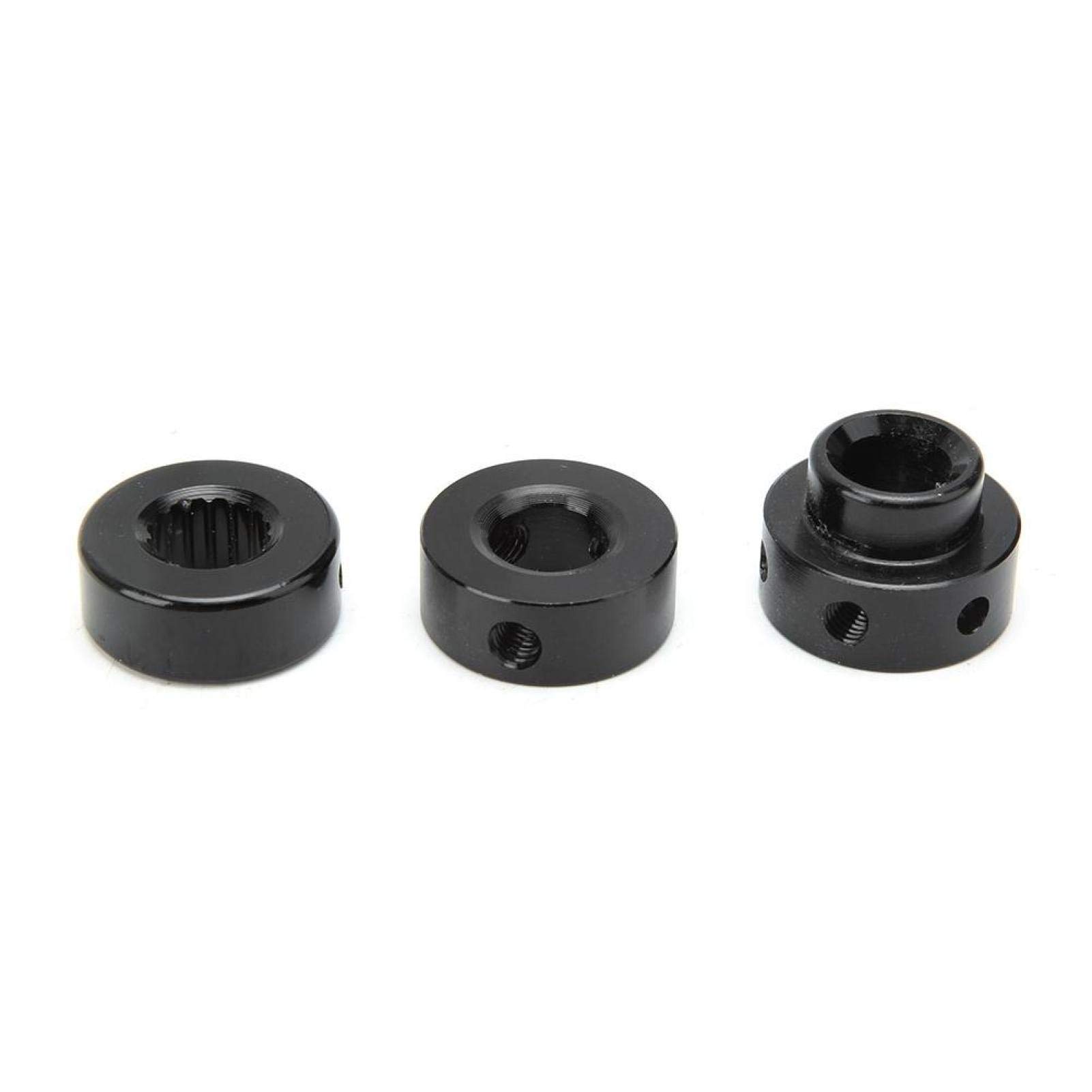 aqxreight 3in Manivelles de fenêtre CNC Aluminum Alloy Window Crank Handle Kit Fits for Chevy noir