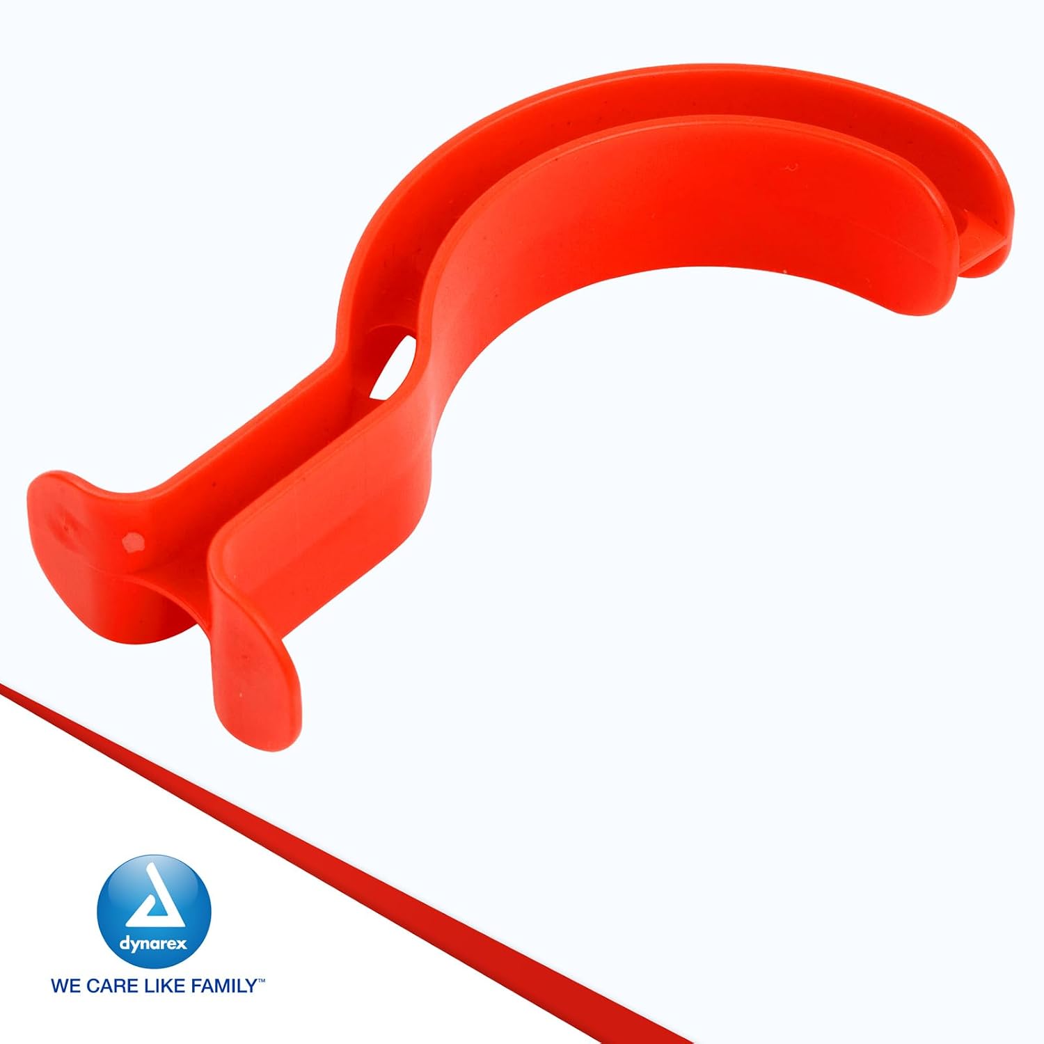 Dynarex Berman Oral Airway Assist Device - Disposable Airway Adjuncts - Slotted Sides, Midway Opening, Color-Coded Bite Lock - 100mm Adult, 24-Count