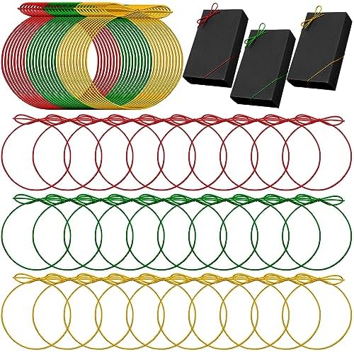 Amazon.com: Elastic Ribbon Red Stretch Loops with Bows Elastic Gift Bow ...