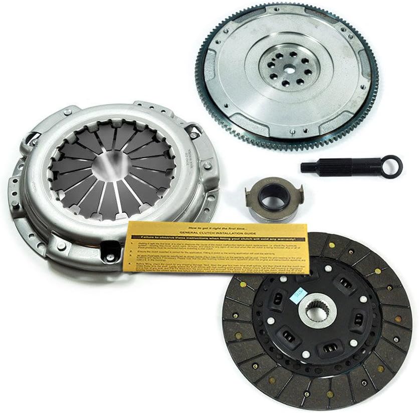 EFT HD Clutch Kit & Flywheel for Honda Accord Prelude F22 F23 H22 H23 Engine - OE Replacement - Enhanced Performance & Engagement - Precise Fitment - Durability & Reliability - 12 Month Warranty