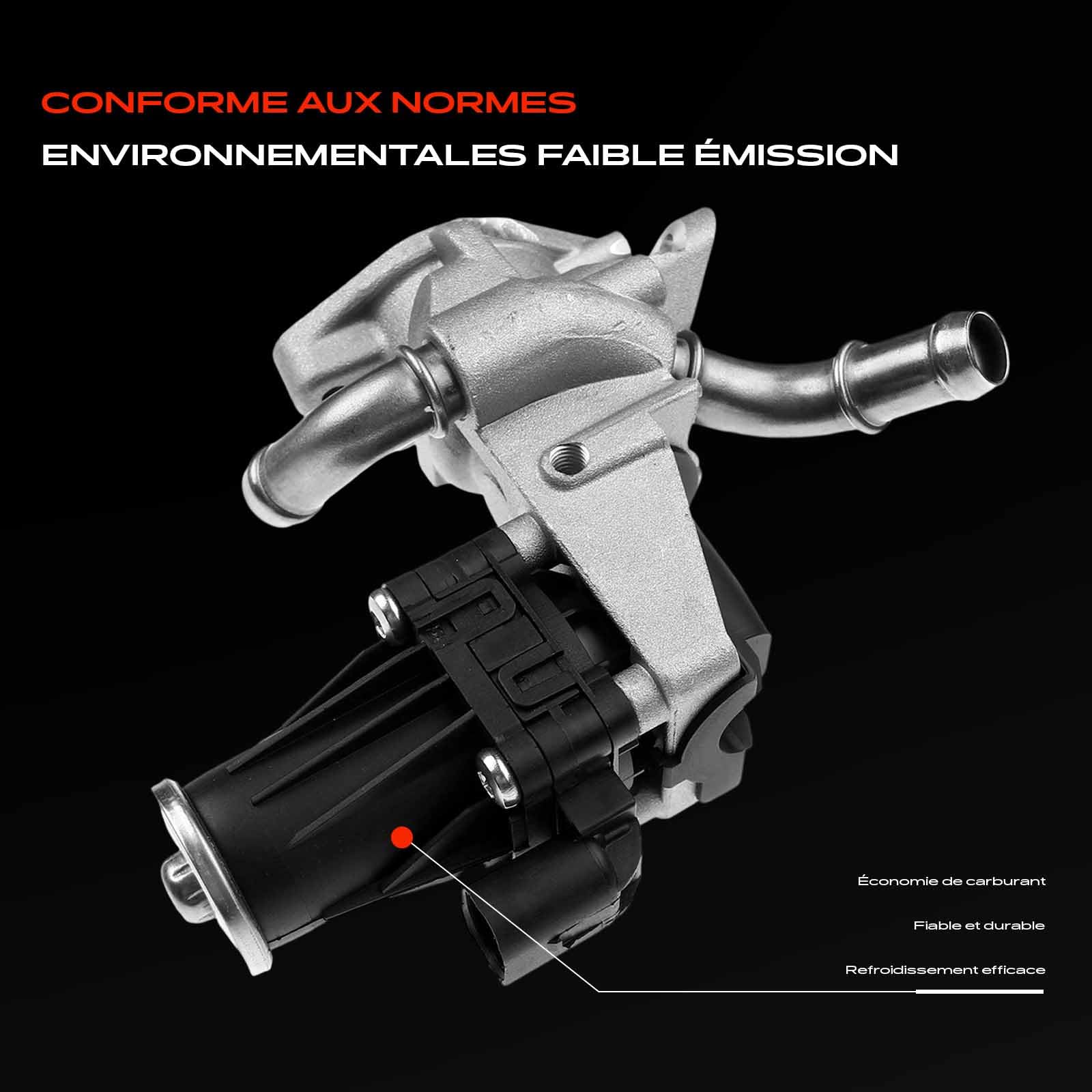 Frankberg Vanne EGR (recirculation des gaz d'échappement) | BK2Q9D475CC; Compatible avec: Bus Transit V363 FAD FBD, Boîte de transit FA, Boîte de transport personnalisée V362