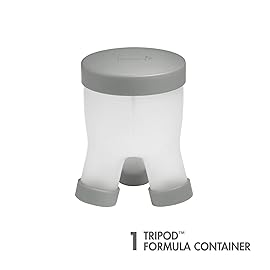 Boon Tripod Formula Container - Gray, 1 Count (Pack of 1)
