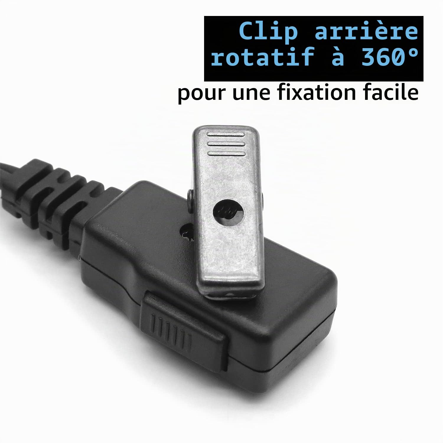 Oreillette G-Style micro PTT pour radio Motorola DP3400 DP3600 DP4400 | pour DP3401 DP4400e DP4401e DP4600 DP4600e DP4601 DP4601e DP4800 DP4801 DP4801e MTP850S MTP6650 Radio