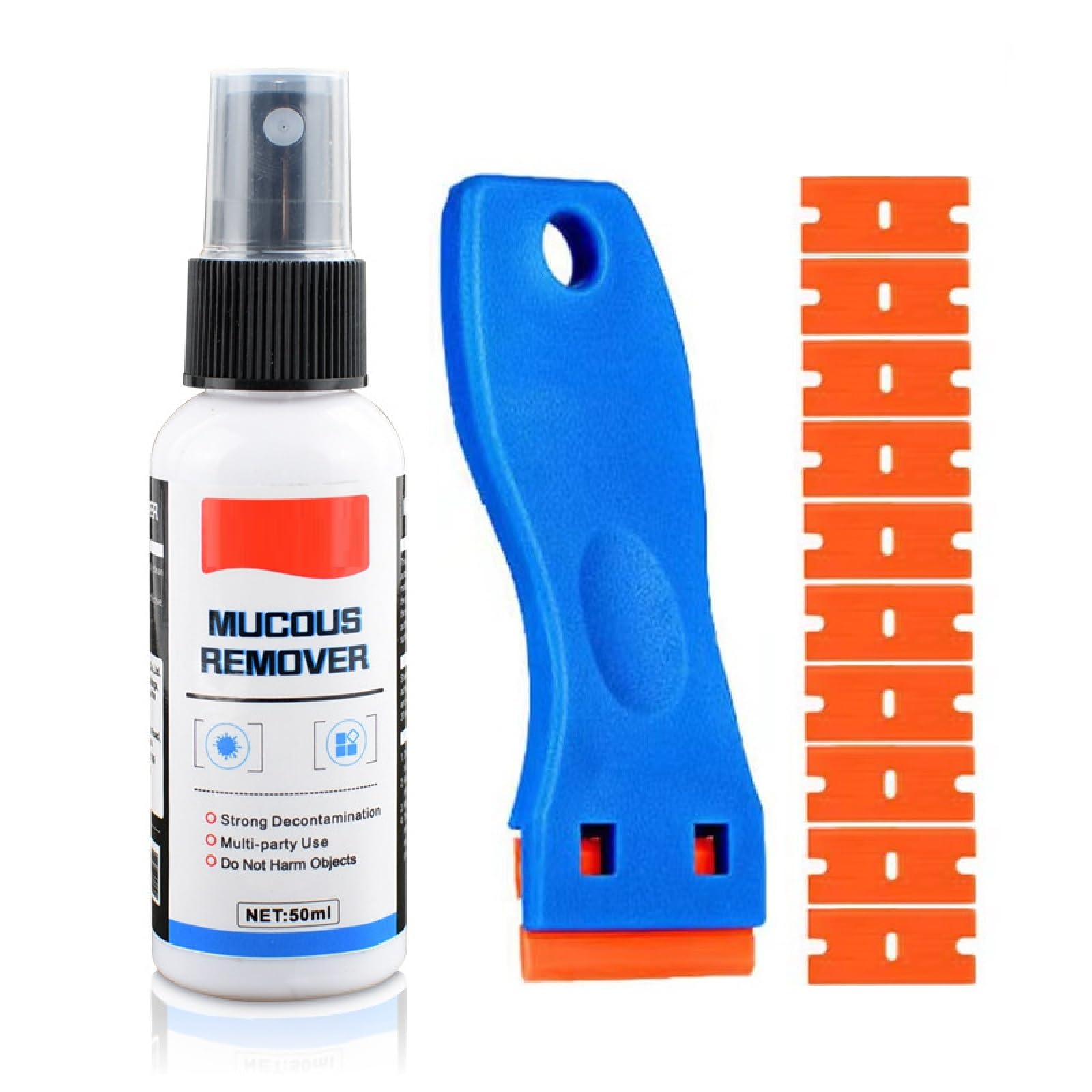 Multifunctional Adhesive Glue Remover, Super Glue Remover, Sticky Stuff Remover Spray, 50ml Quick Sticky Remover Glue Spray Sticky Label Remover Window Film Adhesive Remover for Multi Surfaces