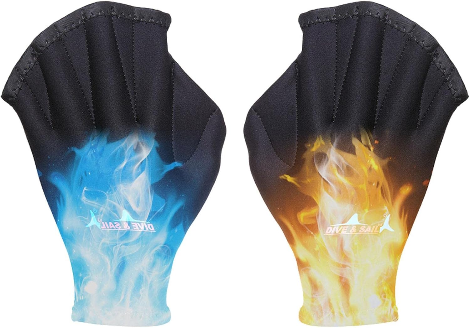 2 Pcs Water Gloves for Swimming,Swimming Gloves Aqua Fit Swim Training