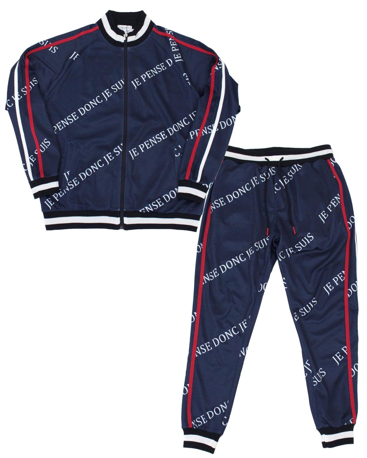 PING セットアップ 上下 ゴルフウェア シャツ ジョガー パンツ 総柄 ゴルフウェア セットアップ メンズ 上下セット 総柄ロゴ ゴルフ