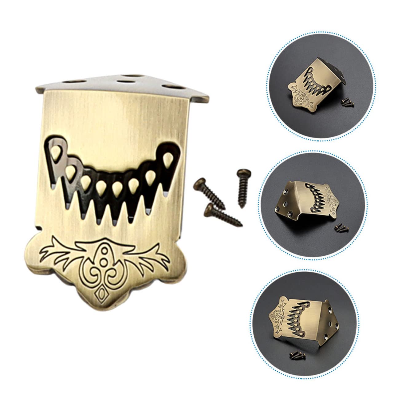 ibasenice 3pièces Mandoline Cordes Métal Avec Queue Aronde De Rechange Pour Amélioration Du Durabilité