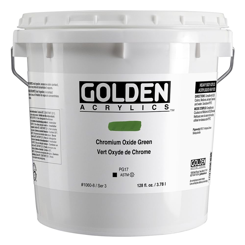 Peinture Acrylic HB III GOLDEN grand format 3,78L Vert Oxyde Ch