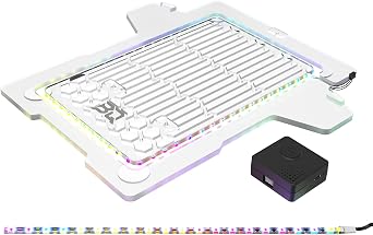 BIQU Panda Aura A1 Plus Compatible with Bambu-Lab A1 3D Printer LED Light Panel and Strip High Brightness H2D Style Light Bar Dynamic Lighting Sound & Light Alarm Printer Status Display Support Web UI
