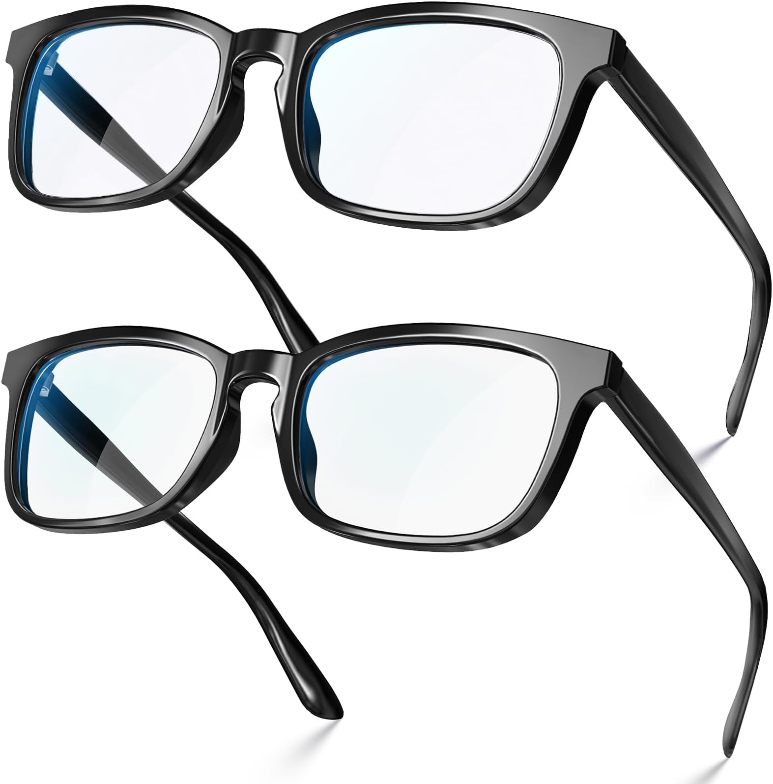 Blue Light Blocking Glasses Square with Anti Computer Glare for Gaming Women and Men MONTANA