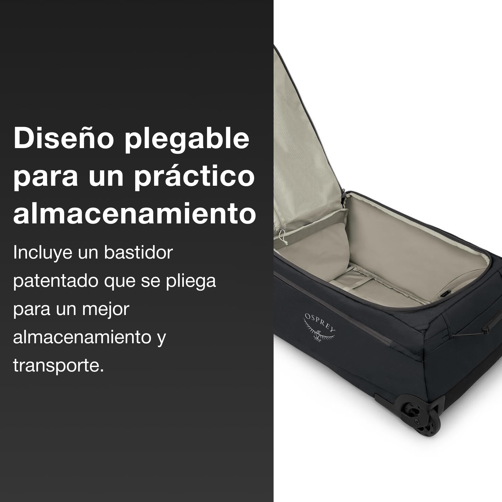 Osprey Daylite Bolsa de Viaje con Ruedas, 115L, Blue Spikemoss/Alkaline, O/S