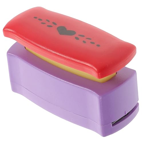 Miniatura 9 de EXCEART 5pcs Embosser Hole Punch Handmade Punch Punch for DIY Crafts Tool Abs Punch Hole Crafts Puncher Paper Punch Heart Hole Punch Hand-Made Paper