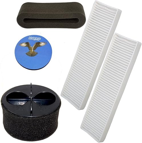 HQRP Kit de filtros compatible con aspiradora sin bolsa Bissell CleanView II Plus 3576-6, 3576M, 3574-1