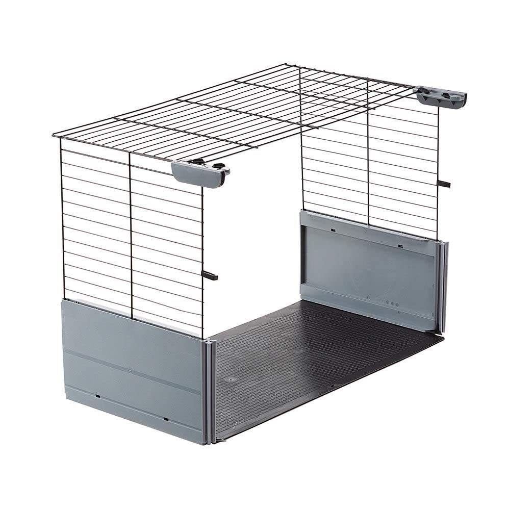 Ferplast Extensión para Jaulas Modulares para Conejos Pequeños Animales Multipla, Jaula para Conejos, Jaula para Conejillos de Indias para Mascotas