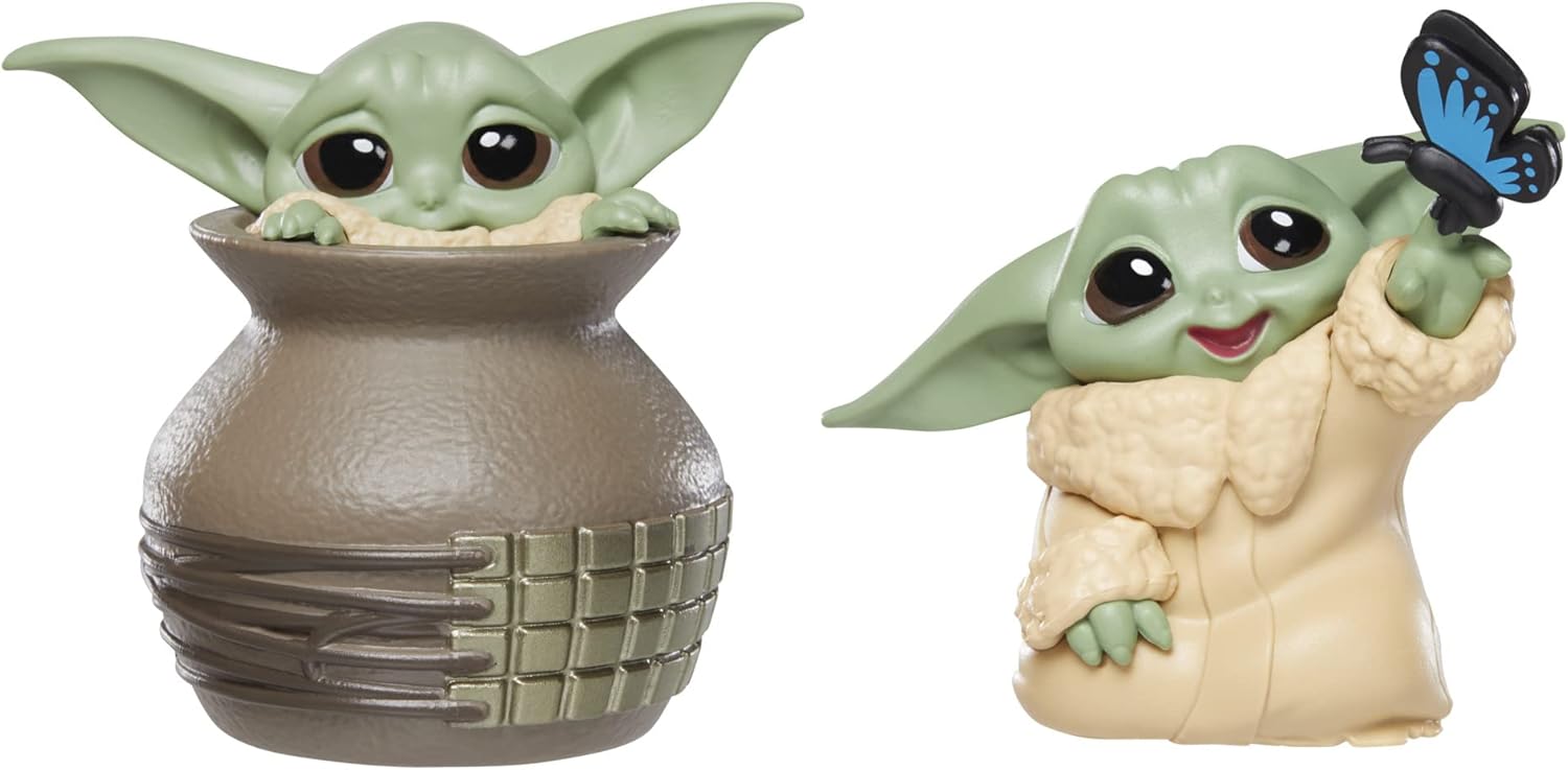 Star Wars The Bounty Collection Serie 5 - Figuras Grogu (2 Unidades, 5,5 cm), diseño de Gato Loth