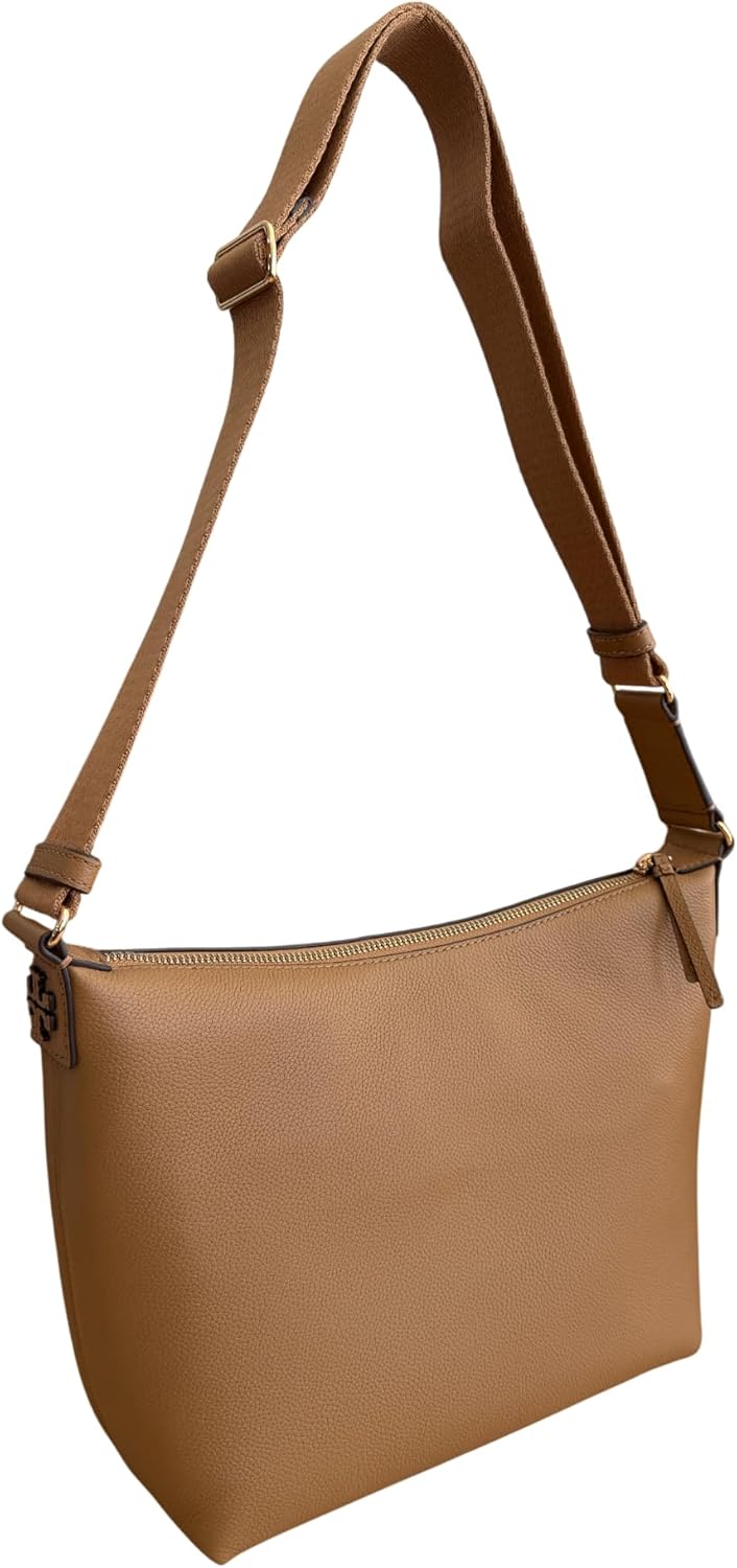 Tory Burch Women's Pebbled Leather Thea Slouchy Crossbody Bag - Image 2