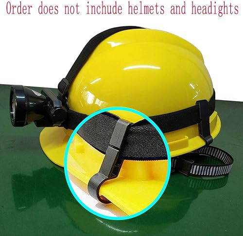 Miniatura 3 de 10 clips para casco para faro, gancho para faro, clip de luz para sombrero duro, clip para casco, accesorio para sombrero duro, montaje fácil en