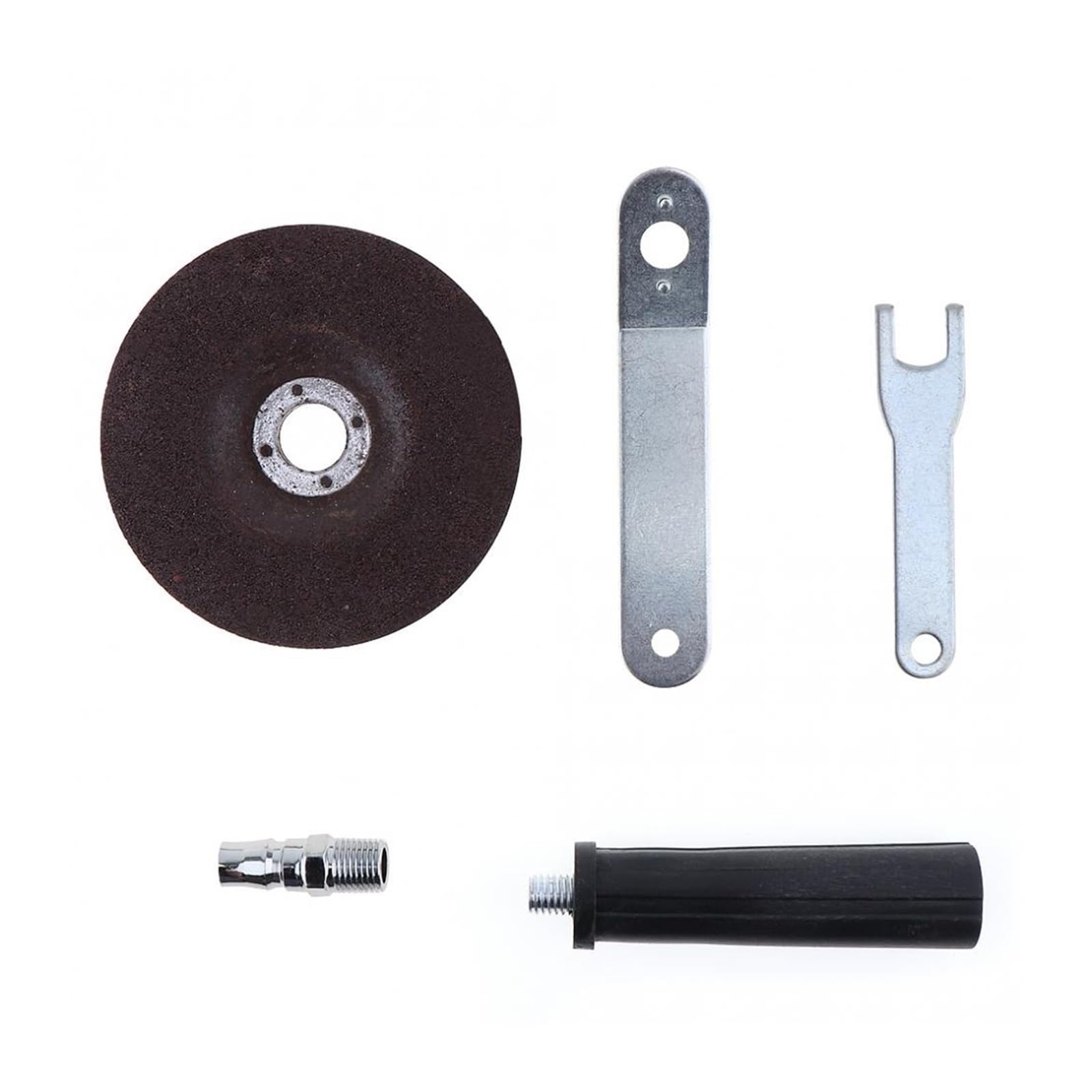 Amoladora de banco, Lijadora de banda, Amoladora angular neumática de 4 pulgadas, herramienta de molienda de aire de alta velocidad con pieza pulida de disco y mango de PVC for pulido/corte para afila
