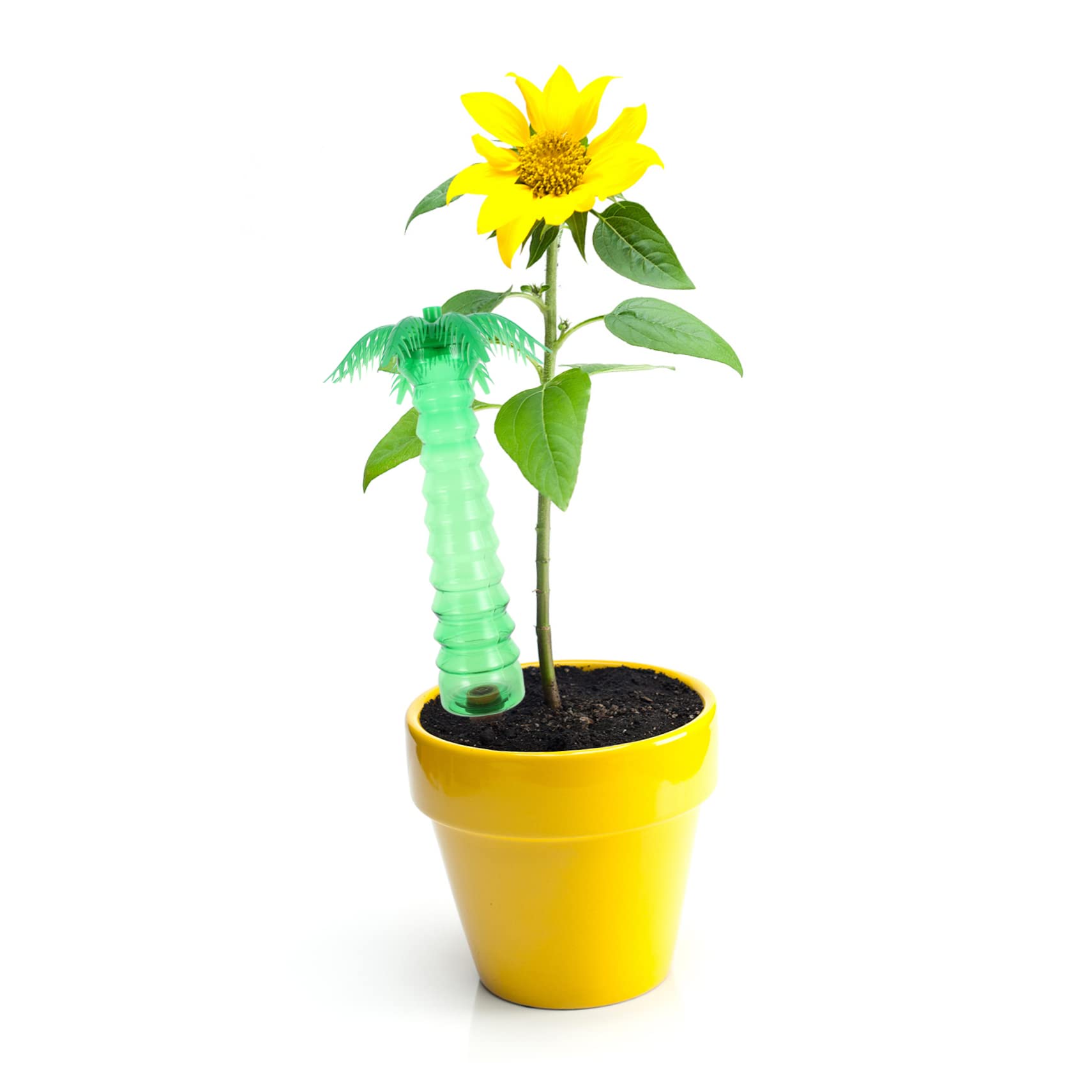 POPETPOP 4pezzi Dispositivo di Irrigazione Automatica per Piante Gocciolatori per Piante di Autoirrigazione Decorativo per Casa e Giardino Design Creativo Forma di Palma di Cocco