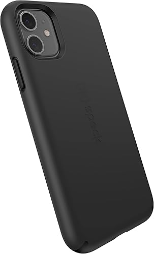 Speck Funda para iPhone 11 y iPhone XR, protección contra caídas, diseñada para MagSafe para iPhone11 y iPhoneXR, delgada, color negro, CandyShell disponible en Yaxa Peru