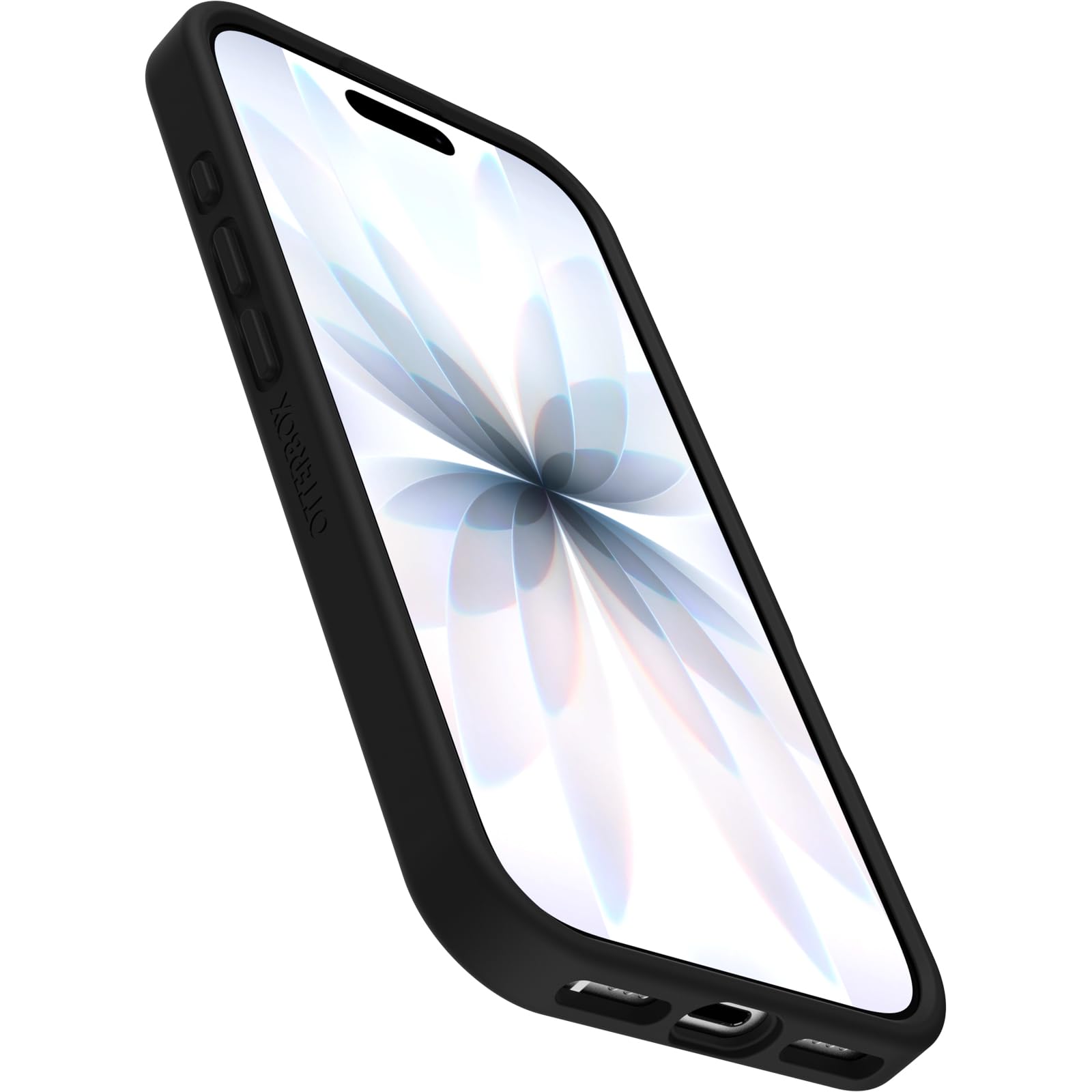 OtterBox React Series MagSafe cover per iPhone 17, resistente a shock e cadute fino, cover ultrasottile, testata a norme MIL-STD 810G, Nero