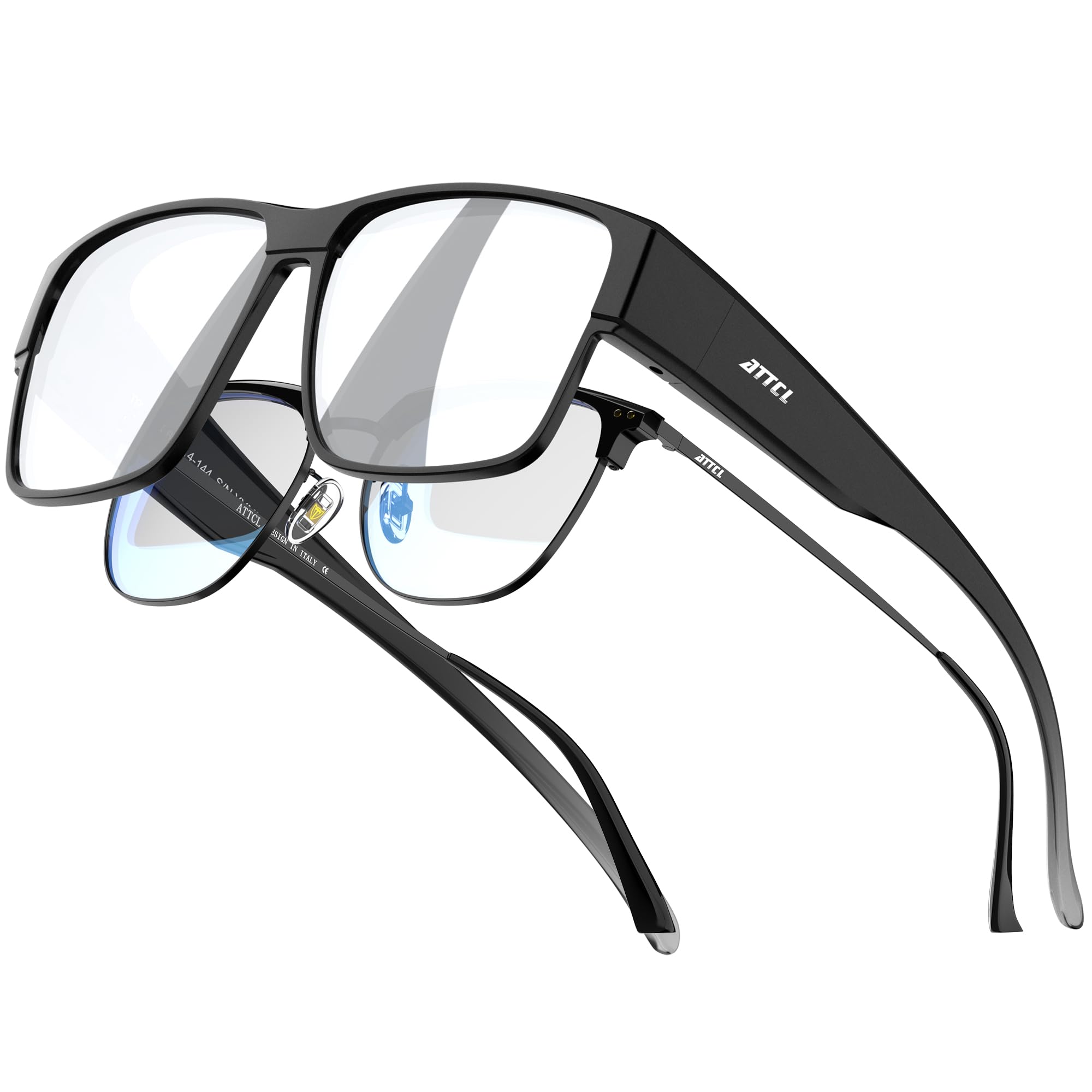 ATTCL 20g Polarised Fit Over Sunglasses for Men Women UV400 Oversized TR90