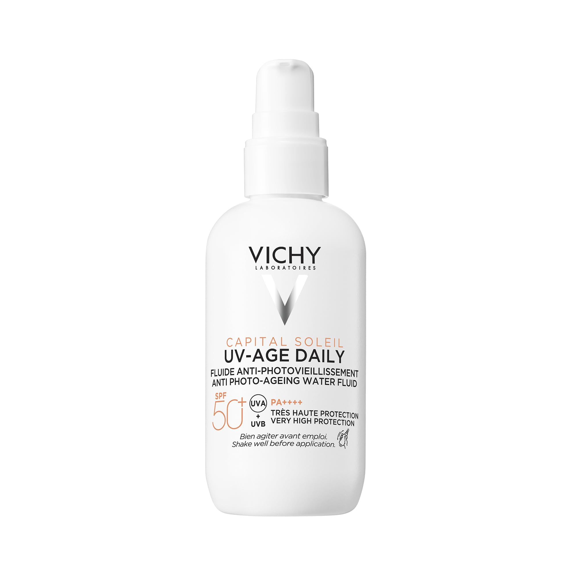 Vichy Capital Soleil UV-Age Anti-Ageing Water Fluid Sunscreen SPF50+, 80ml