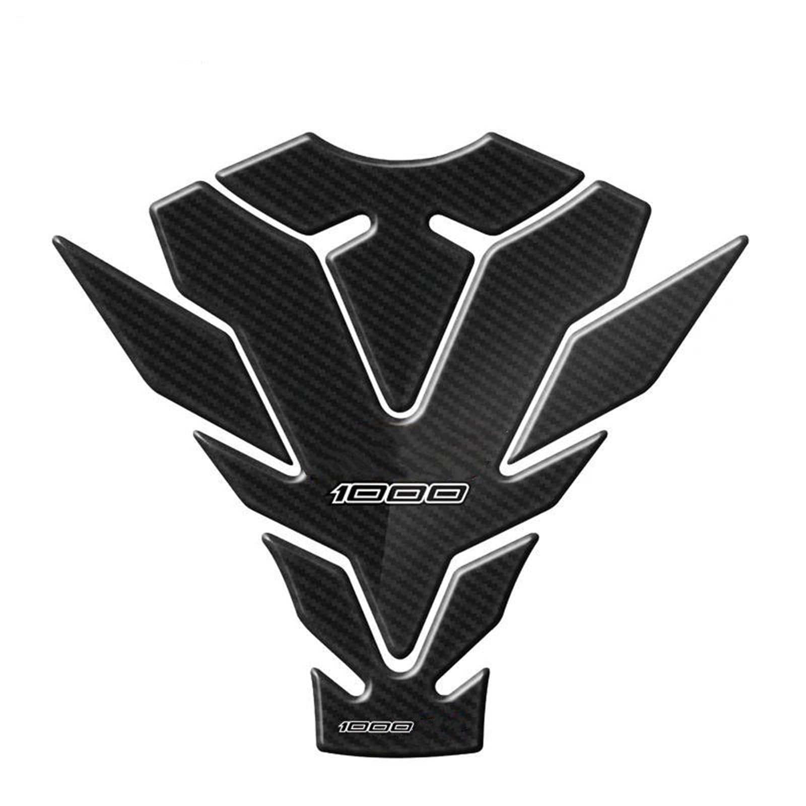Motorcycle 3D Fuel Tank Pad Protective Stickers Fishbone Decals for Z1000SX 2017 2018 HCPAVEXT(1 Piece 2)