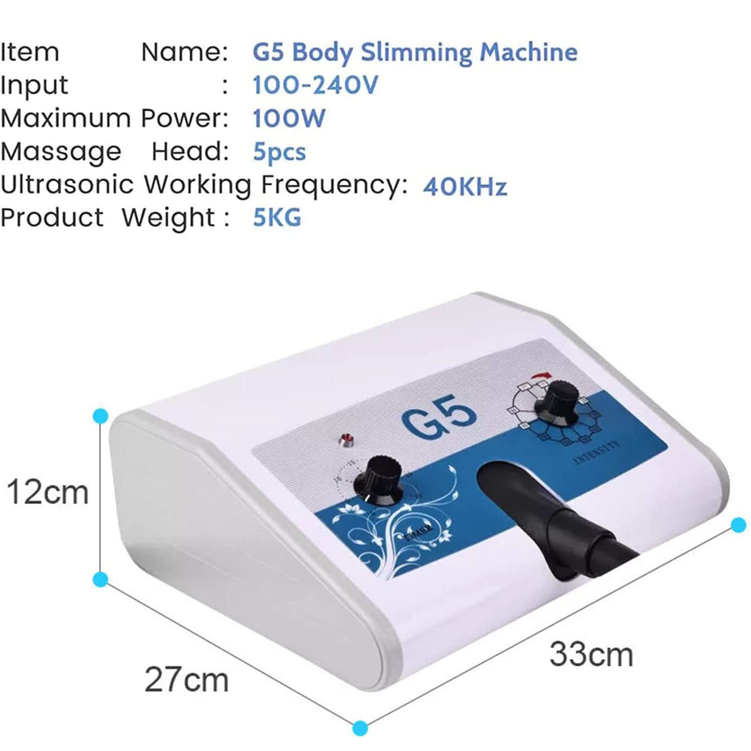 G5 wibracyjna maszyna wyszczuplająca do ciała utrata masy ciała o wysokiej częstotliwości wąska talia masażer do modelowania sylwetki użytku domowego spalacz tłuszczu usuwanie cellulitu